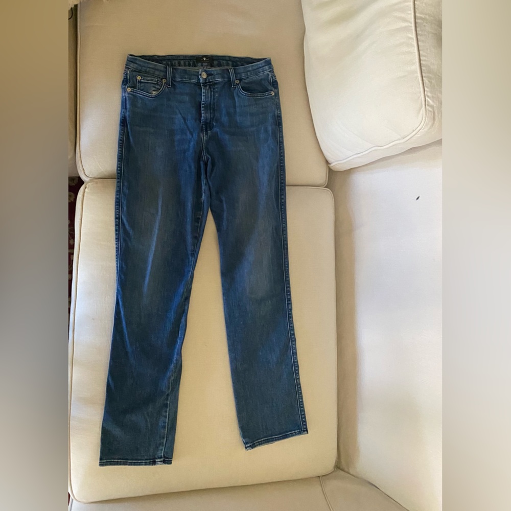 7 for all mankind Kimmie Straight in Harbor size 32